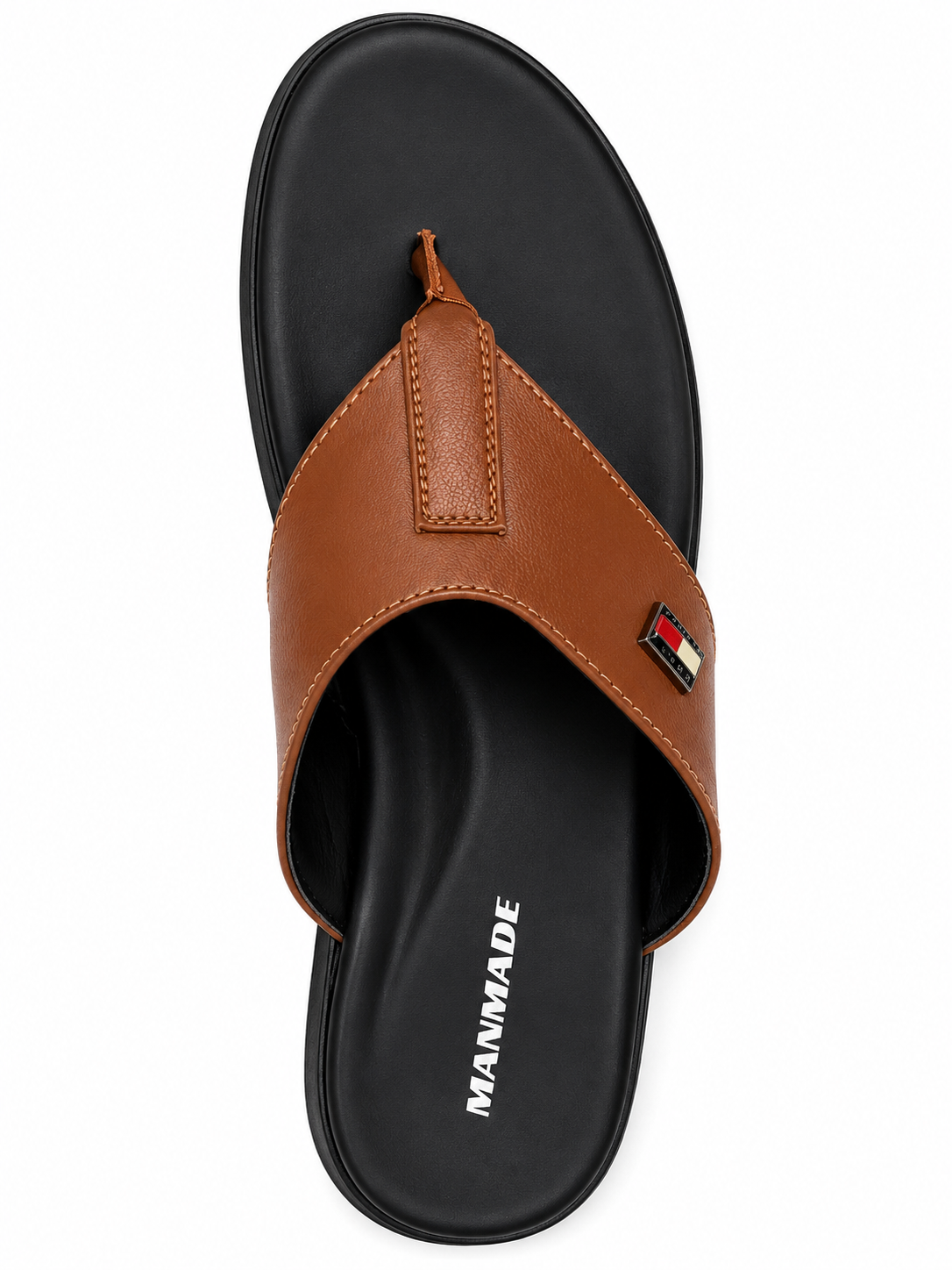 Men’s Brown Strap Comfortable Casual Slide Sandals