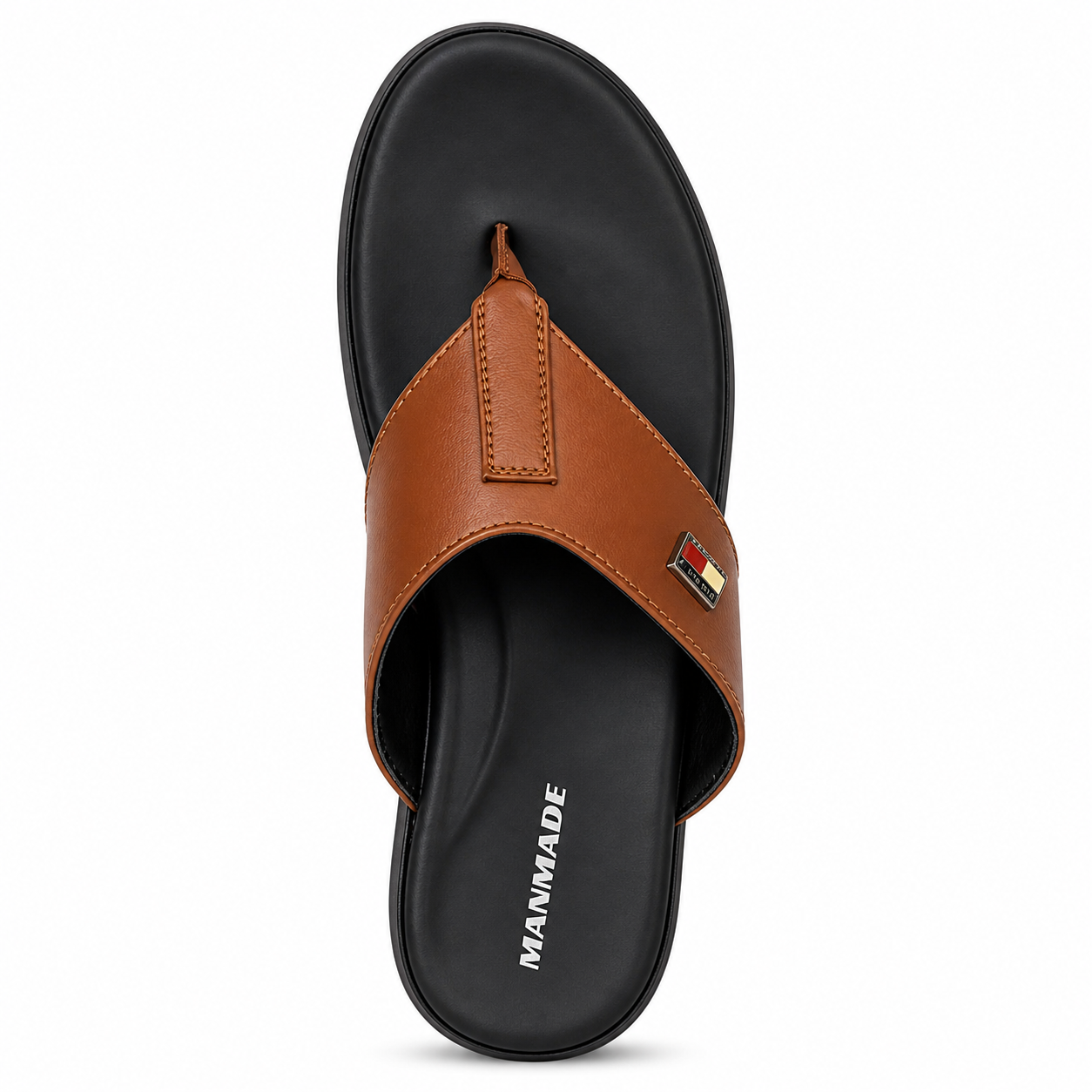 Men’s Brown Strap Comfortable Casual Slide Sandals