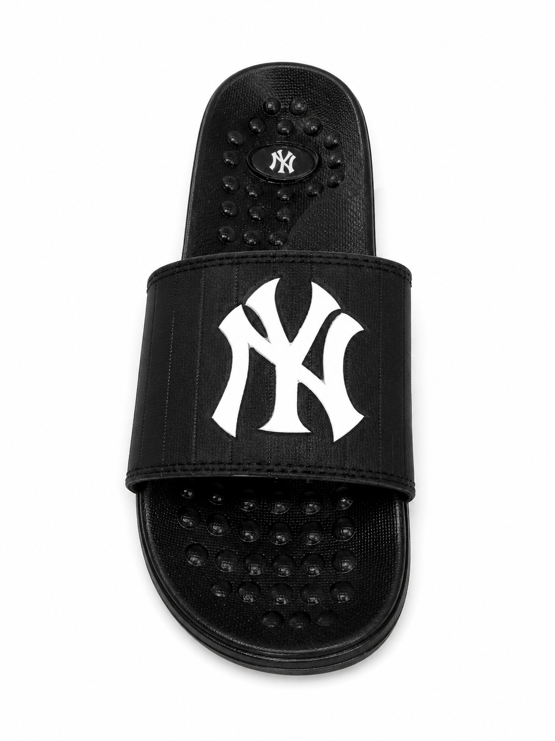 Black Logo Comfort Slide Sandals Casual Daily Wear